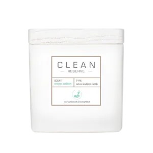 Warm Cotton Natural Soy Blend Candle