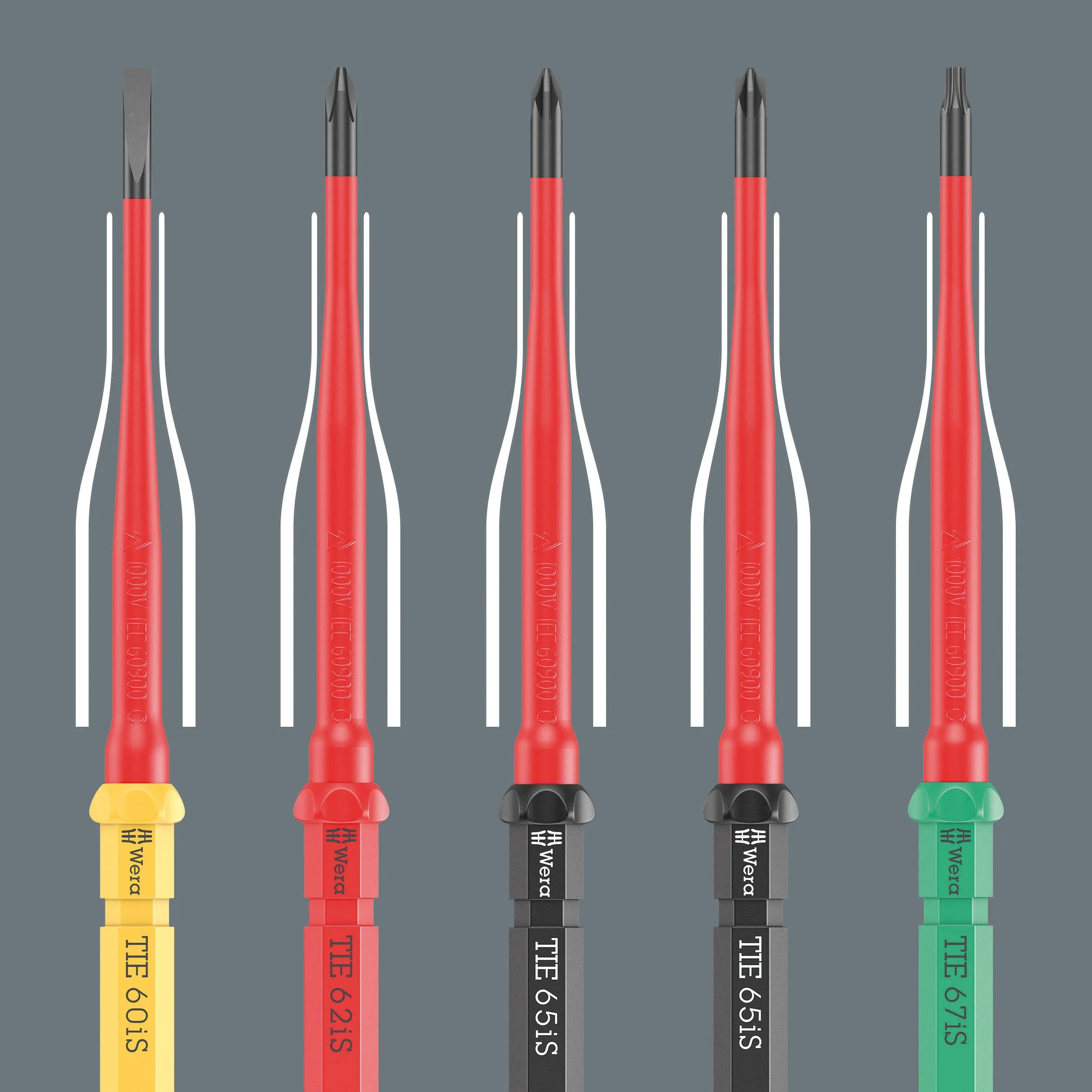 Wera - Kraftform Kompakt VDE 17 Extra Slim 1 Tool Finder, Twin Handle, Knipex Plier, 17pc - 05006612001