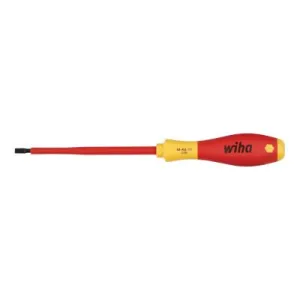 Wiha?? Tools 8" Insulated Screwdriver 9/64" Slotted 1000 volt Certified, 32015