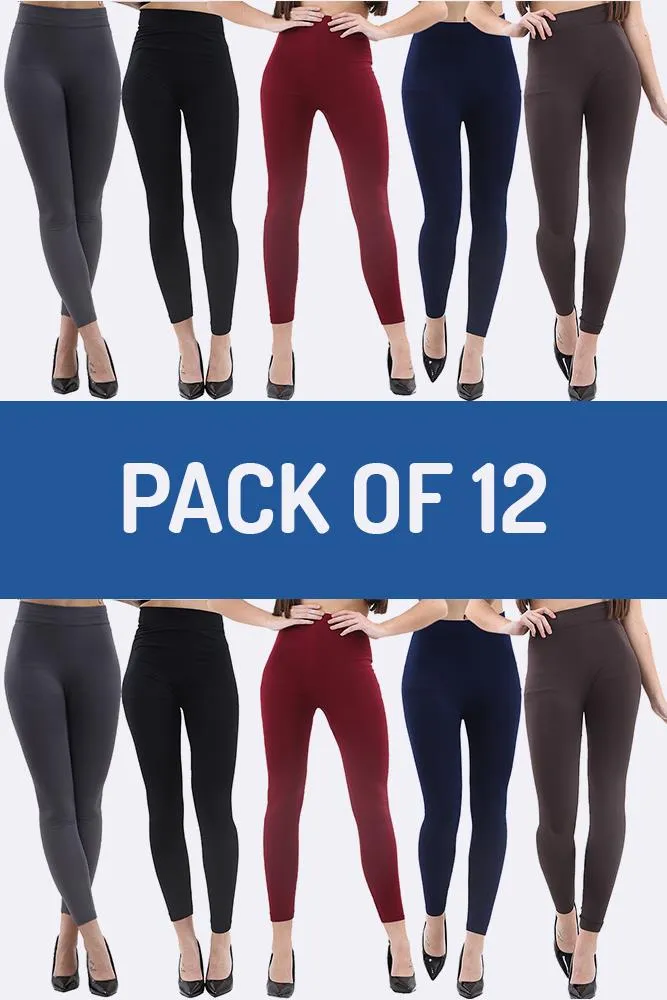 WINTER WARM THICK SEAMLESS FLEECE LEGGING