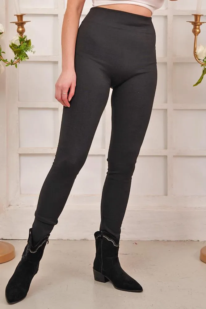 WINTER WARM THICK SEAMLESS FLEECE LEGGING