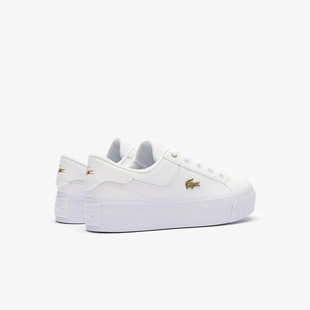 Women’s Ziane Platform 124 White/Gold