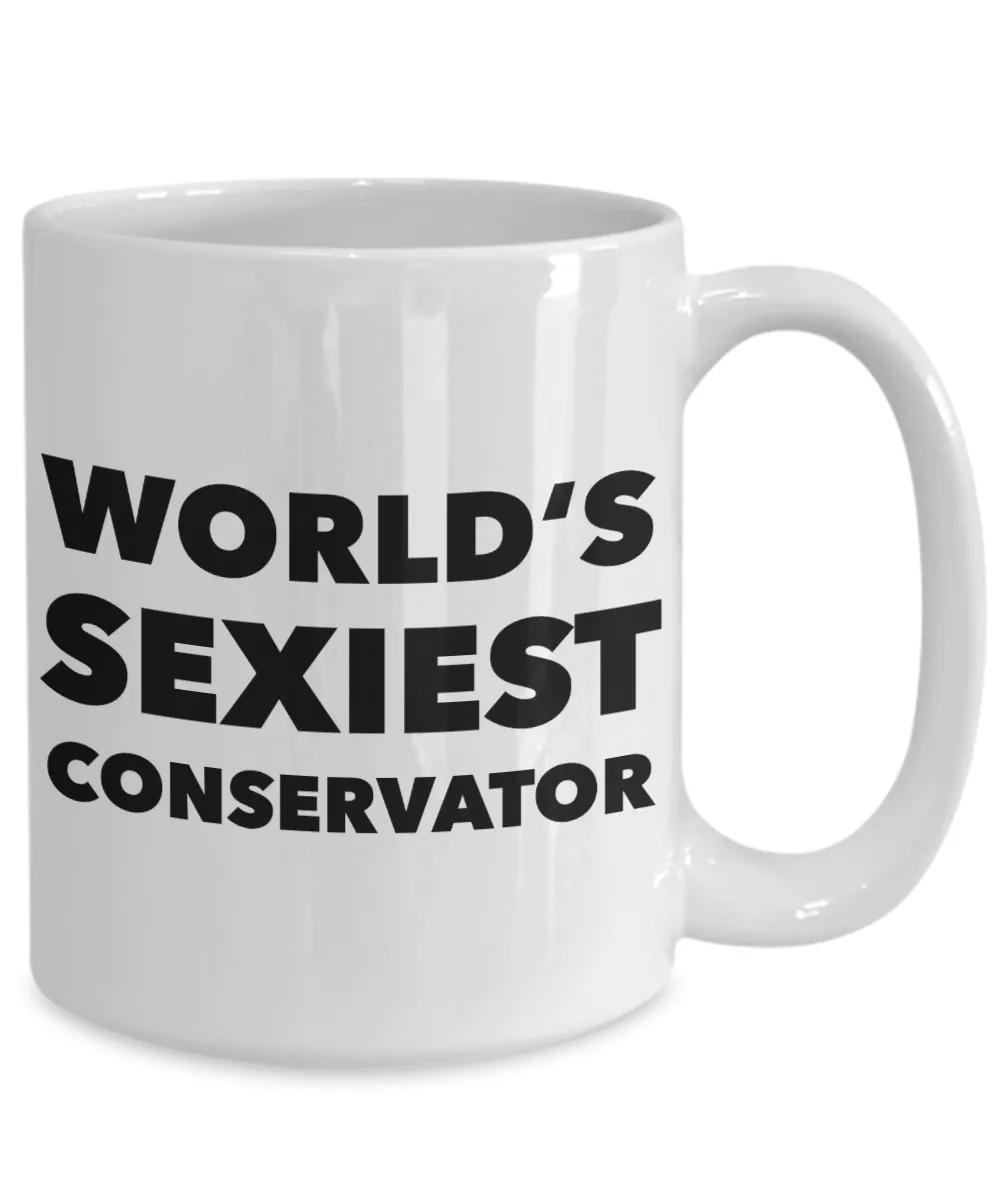 World's Sexiest Conservator Mug Gift Ceramic Coffee Cup