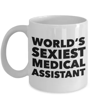 World's Sexiest Registered Medical Assistant Mug Graduation Gifts Ceramic Coffee Cup