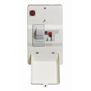 Wylex DSF80M 100A DP, Metal Enclosed, Domestic Switch Fuse   80A Fuse Fitted